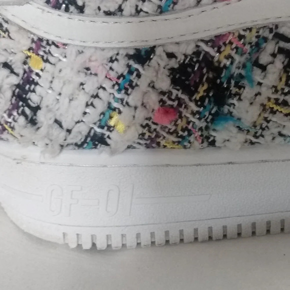 John Geiger GF-01*LIMITED EDITION*tweed boucle sneakers EUC - Picture 5 of 9